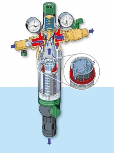 Hauswasser Station HS10S mit Feinfilter F76S