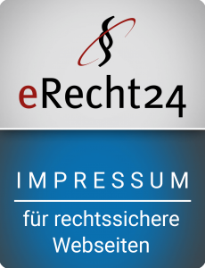 eRecht24 Siegel Impressum